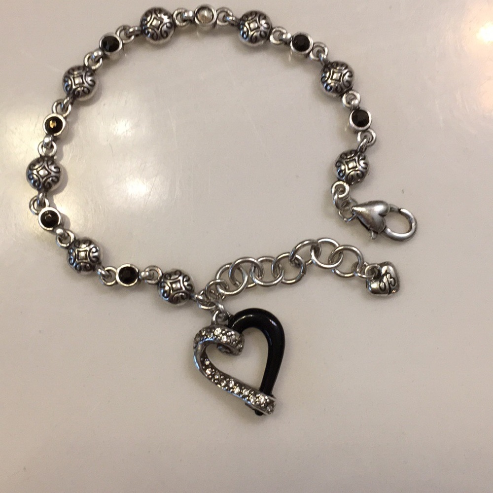 Brighton heart crystal bracelet